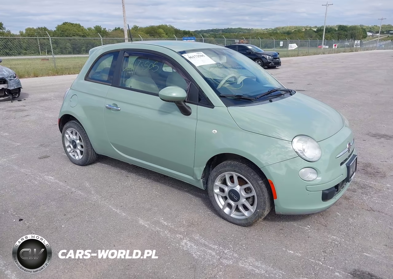 2013 Fiat 500 Pop VIN:3C3CFFAR8DT554881 - 1