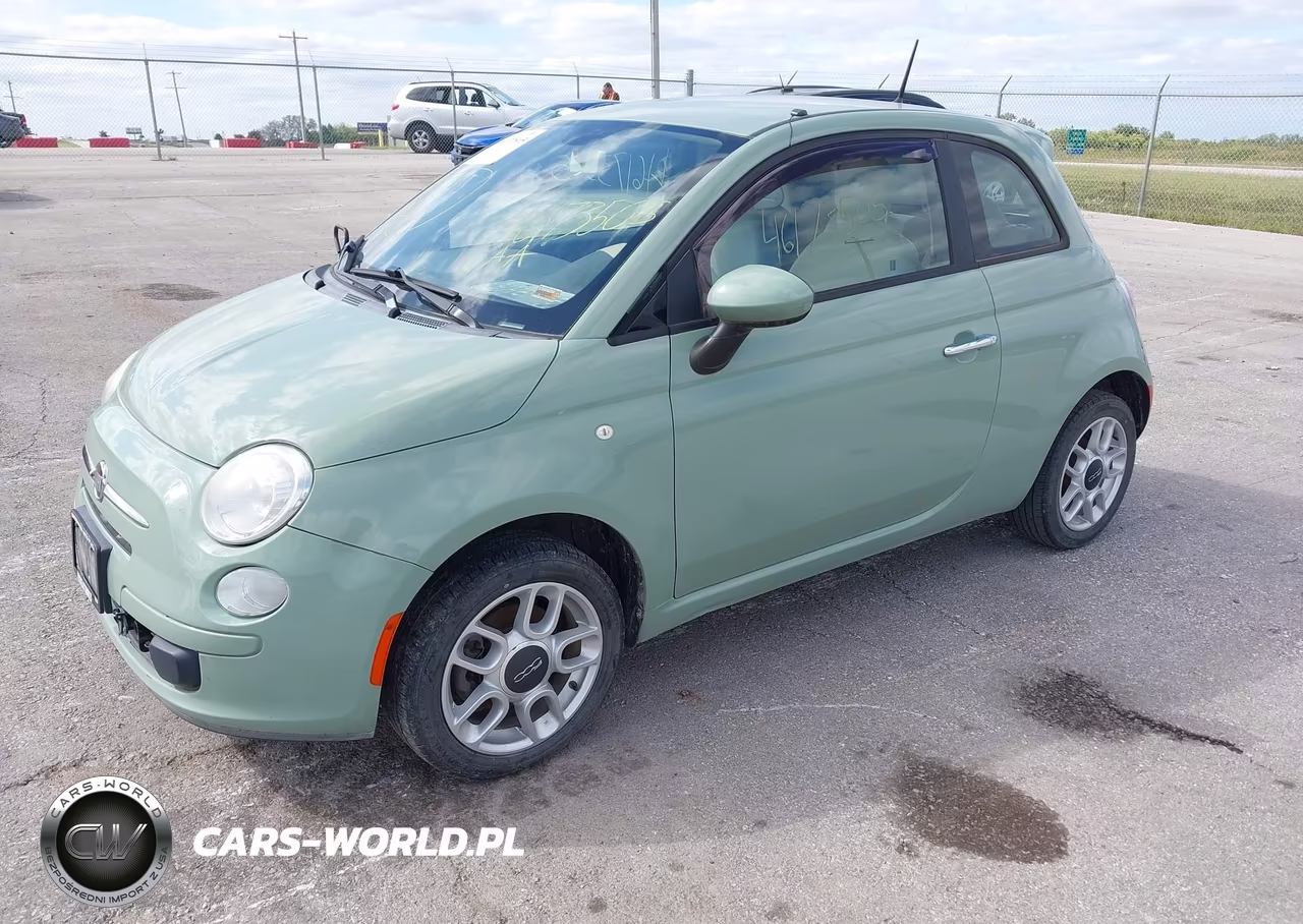 2013 Fiat 500 Pop VIN:3C3CFFAR8DT554881 - 2