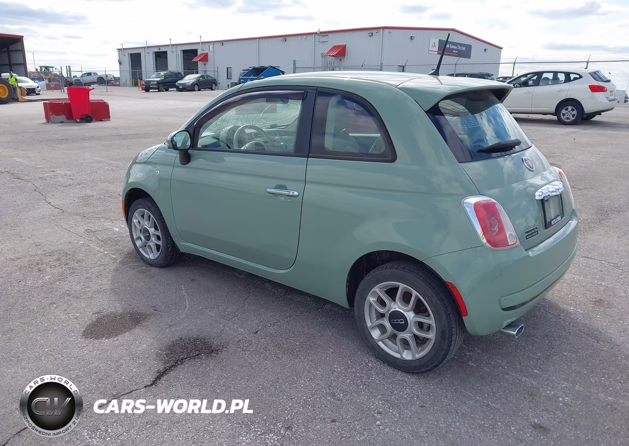 2013 Fiat 500 Pop VIN:3C3CFFAR8DT554881 - 3
