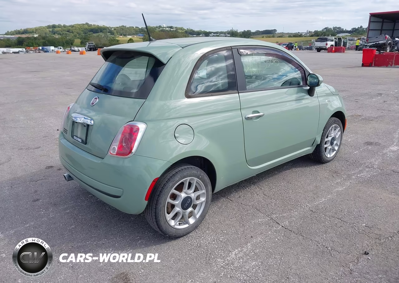 2013 Fiat 500 Pop VIN:3C3CFFAR8DT554881 - 4