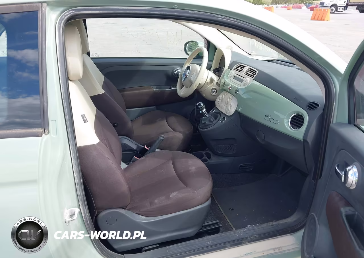 2013 Fiat 500 Pop VIN:3C3CFFAR8DT554881 - 5