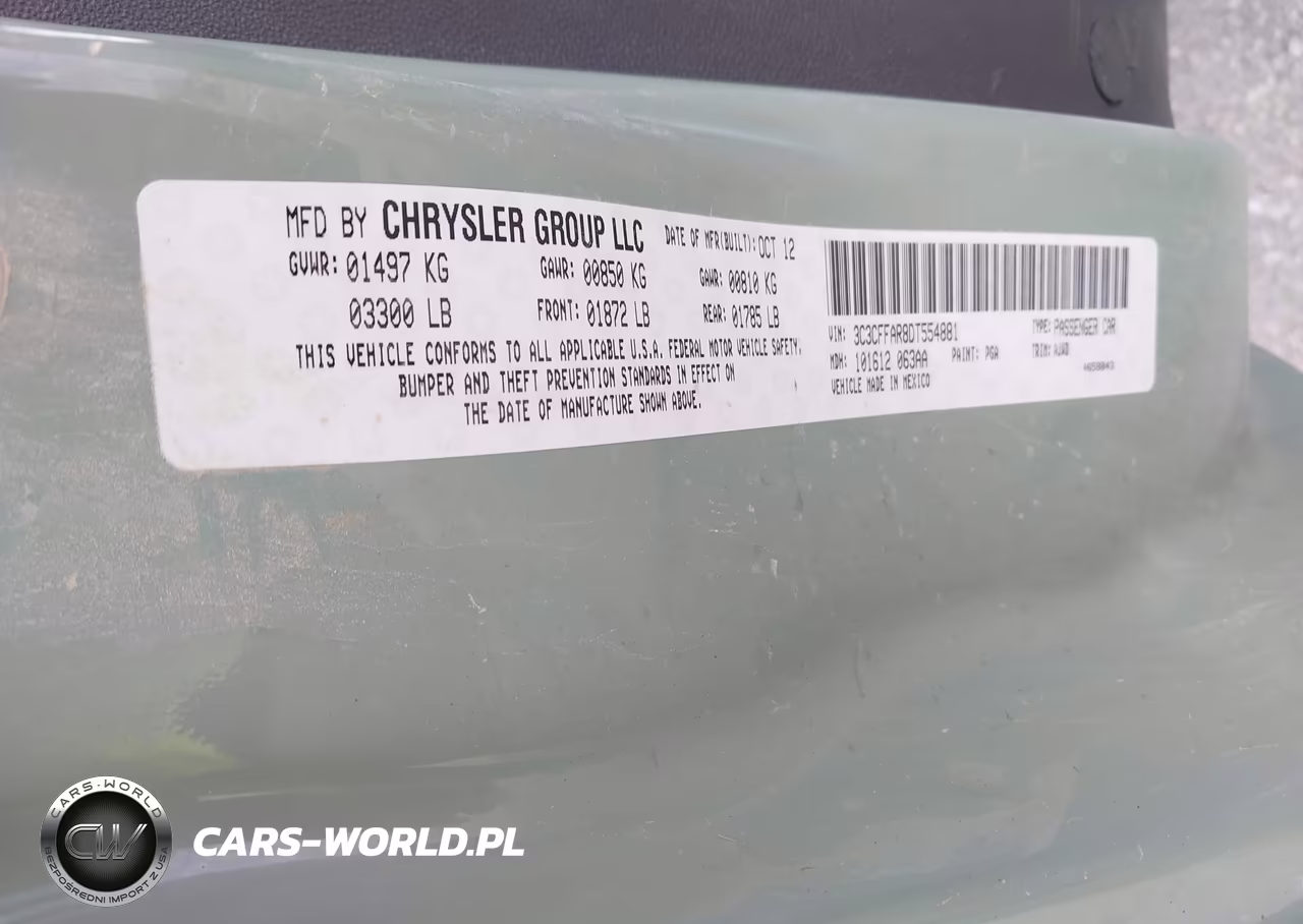 2013 Fiat 500 Pop VIN:3C3CFFAR8DT554881 - 9