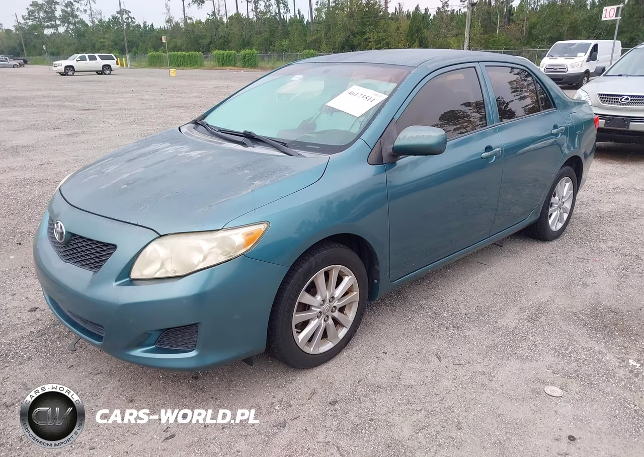 2009 Toyota Corolla Le VIN:JTDBL40E099042566 - 2