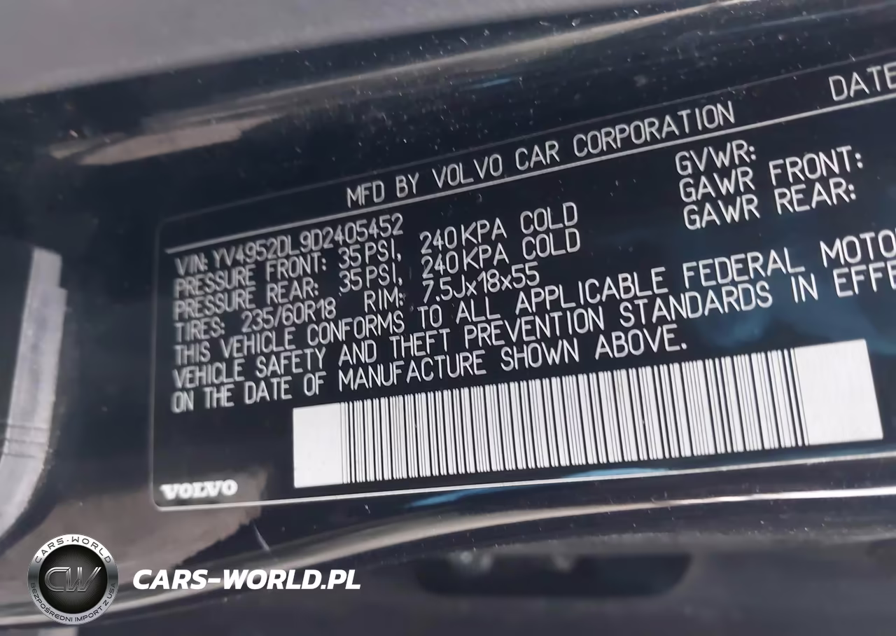2013 Volvo Xc60 3.2-3.2 Platinum-3.2 Premier-3.2 Premier Plus VIN:YV4952DL9D2405452 - 9