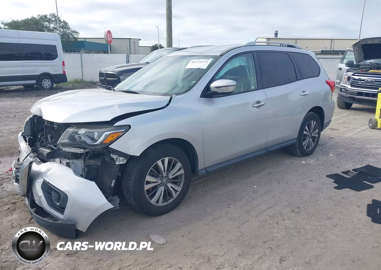 2019 Nissan Pathfinder Sl VIN:5N1DR2MN9KC643758 - 2
