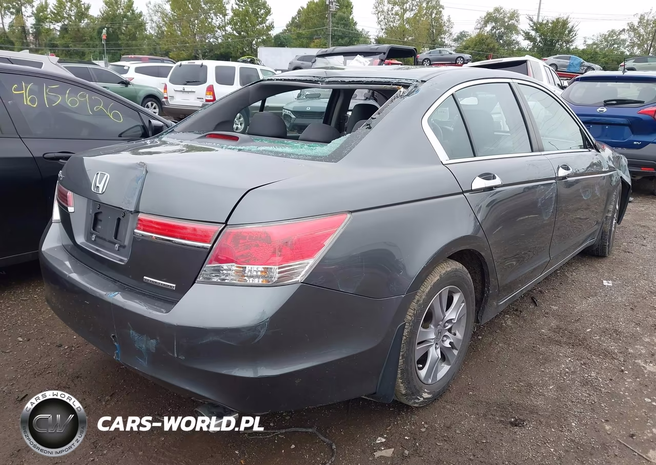 2012 Honda Accord 2.4 Se VIN:1HGCP2F61CA131731 - 4