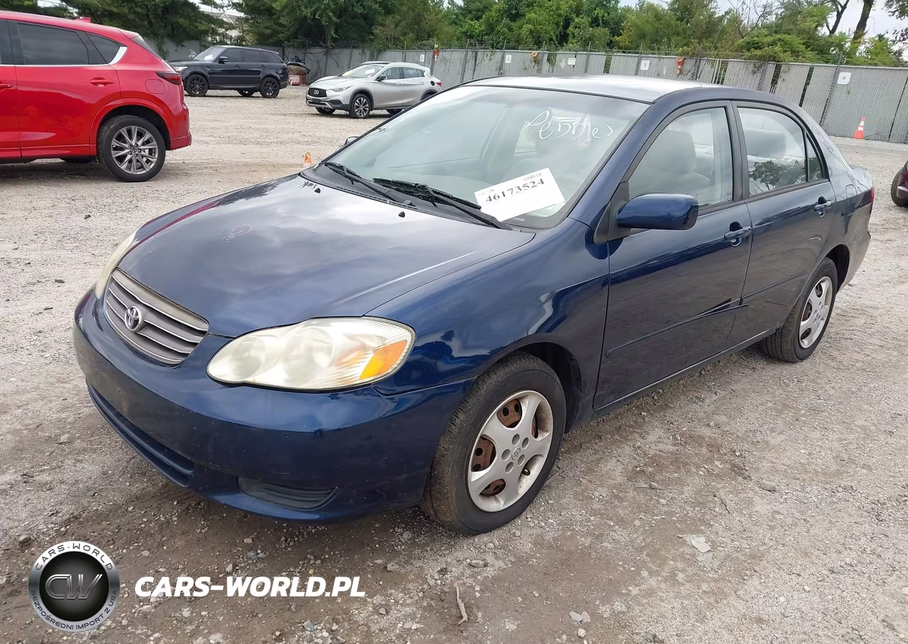 2003 Toyota Corolla Le VIN:JTDBR32EX30044388 - 2