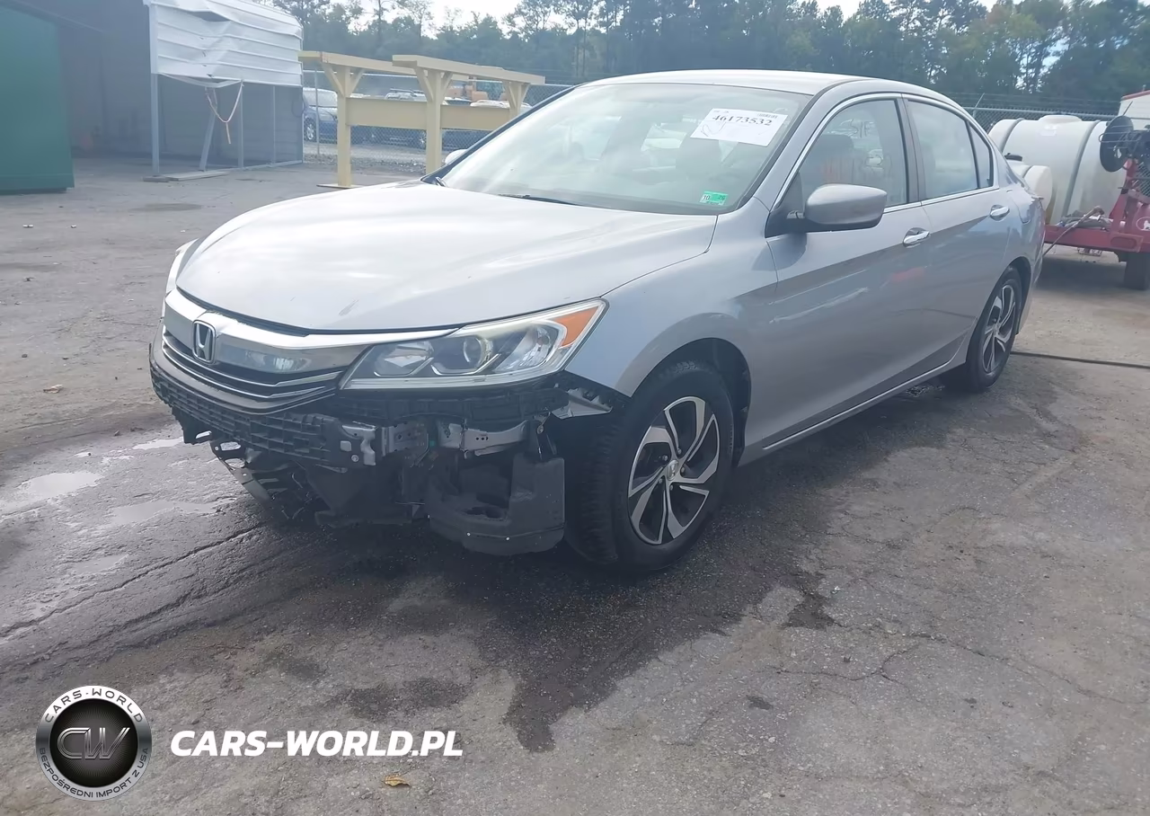 2017 Honda Accord Lx VIN:1HGCR2F35HA076692 - 2