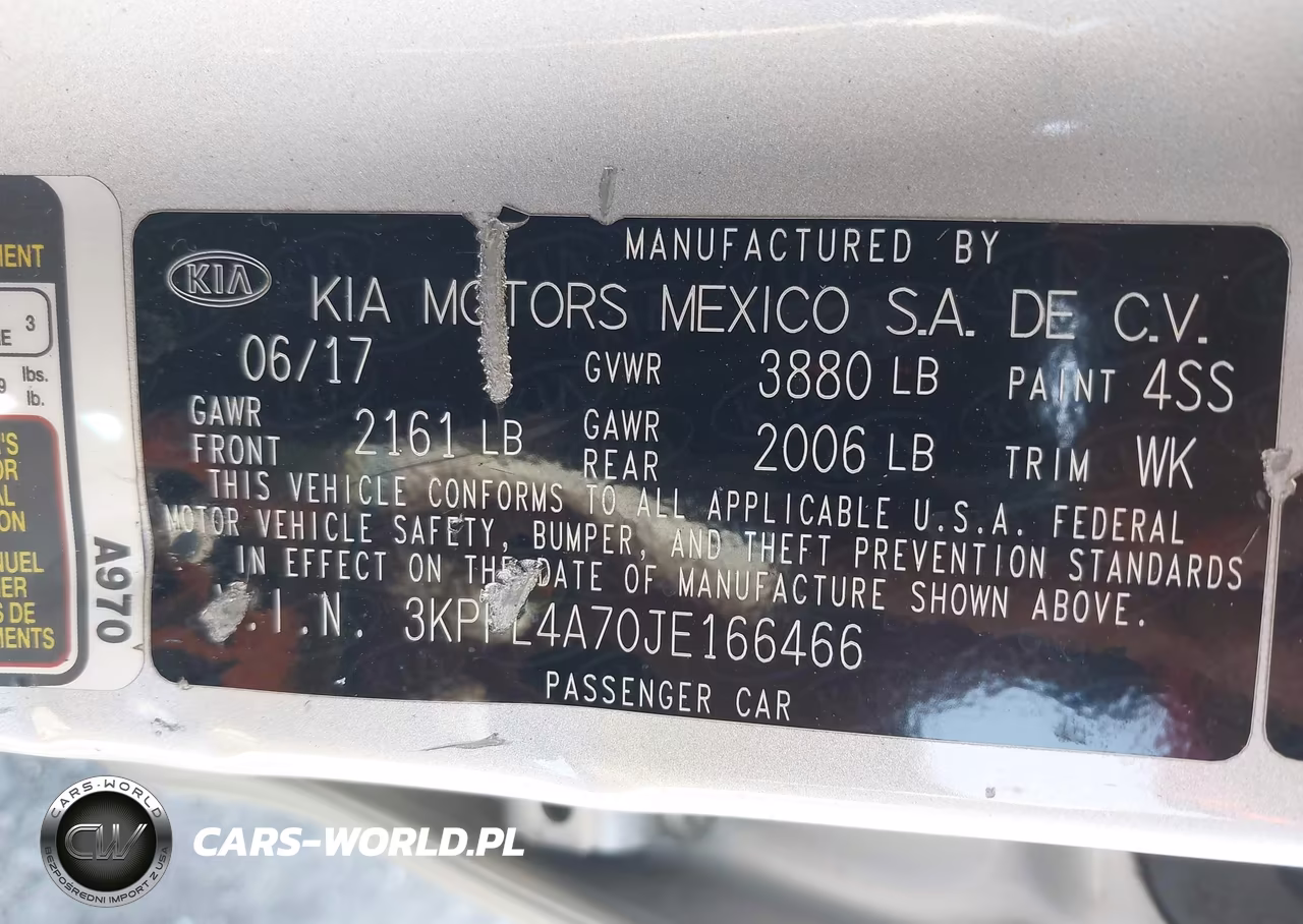 2018 Kia Forte Lx VIN:3KPFL4A70JE166466 - 9
