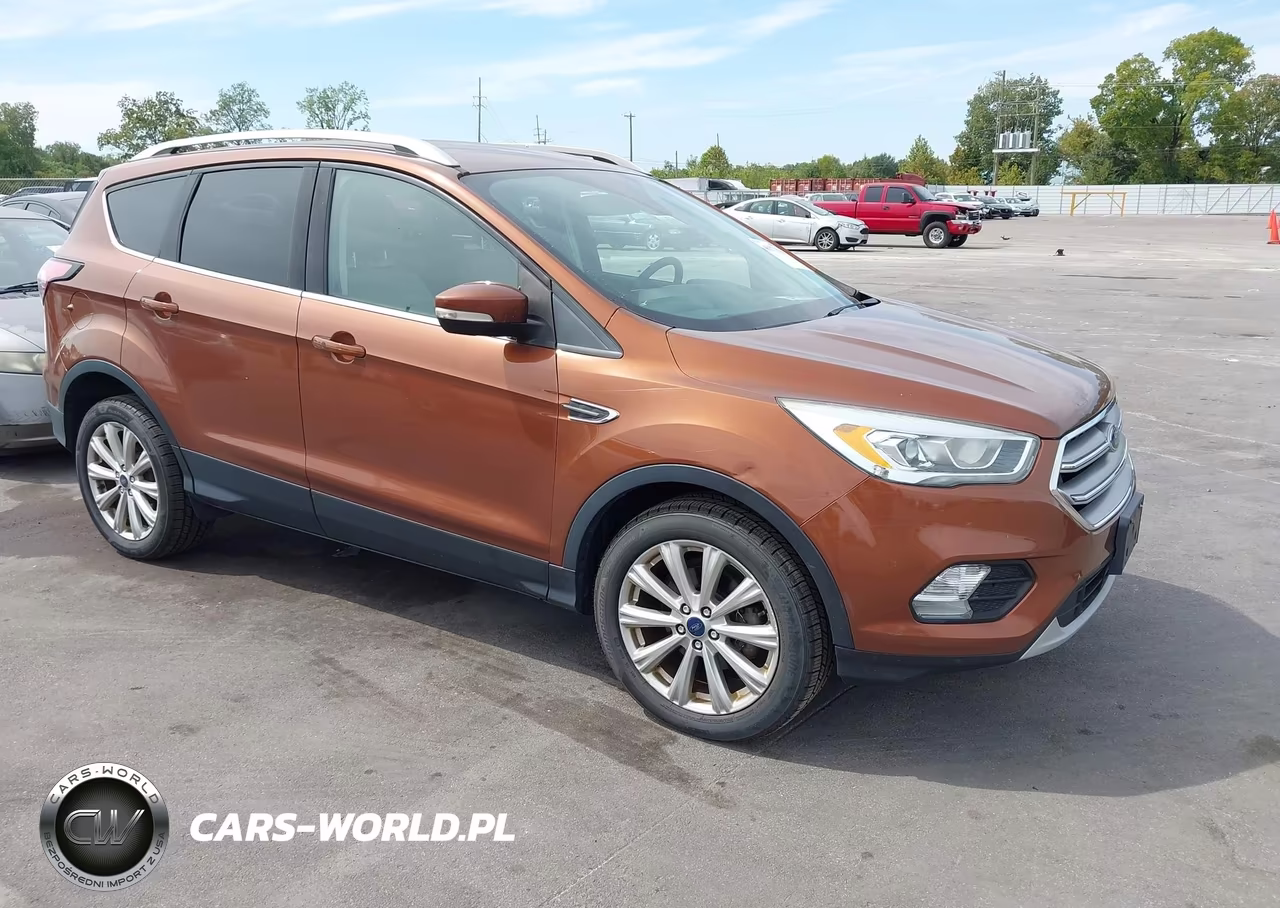 2017 Ford Escape Titanium VIN:1FMCU0JD5HUB78747 - 1