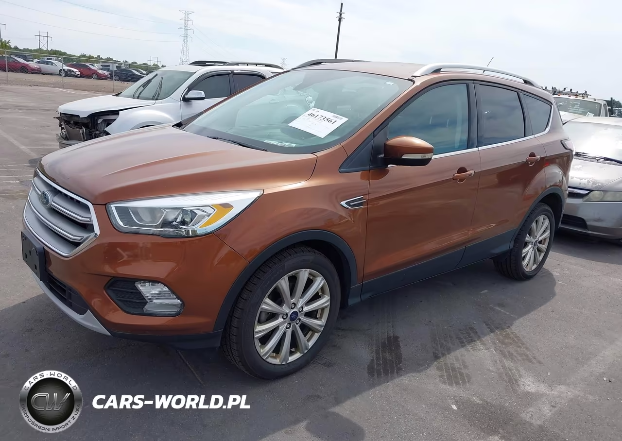 2017 Ford Escape Titanium VIN:1FMCU0JD5HUB78747 - 2