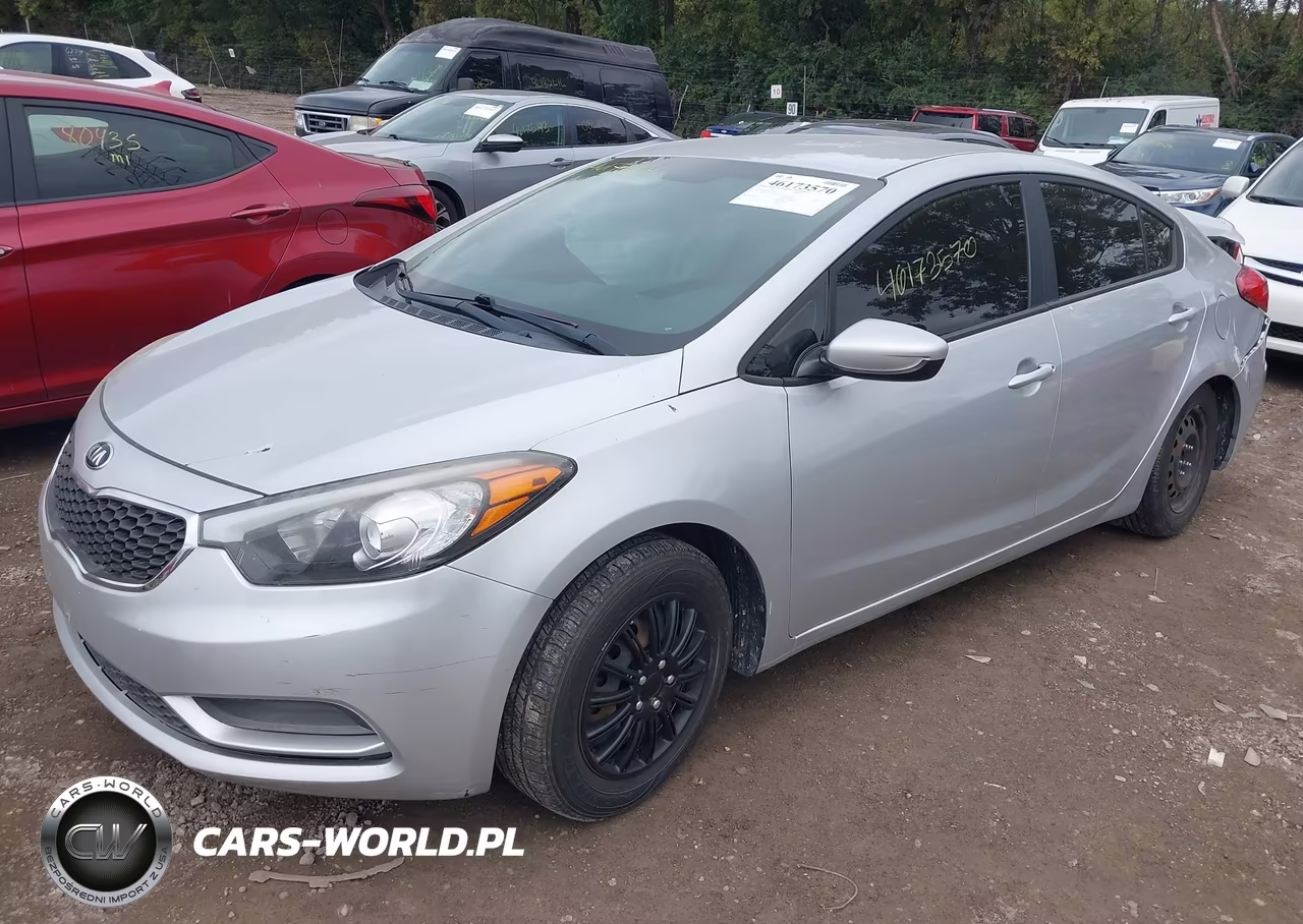 2015 Kia Forte Lx VIN:KNAFK4A64F5361884 - 2