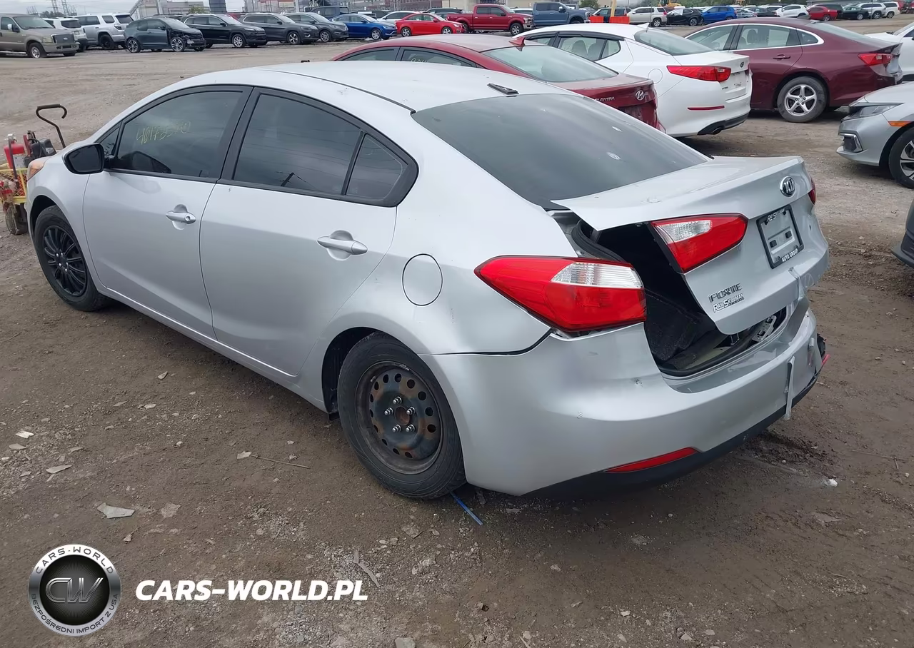 2015 Kia Forte Lx VIN:KNAFK4A64F5361884 - 3