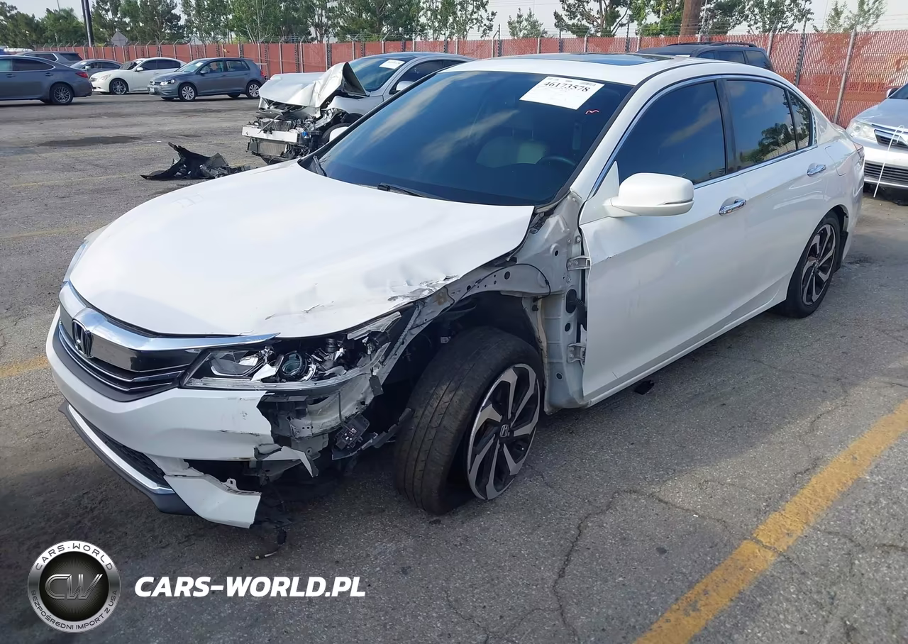 2016 Honda Accord Ex-L VIN:1HGCR2F84GA106193 - 2