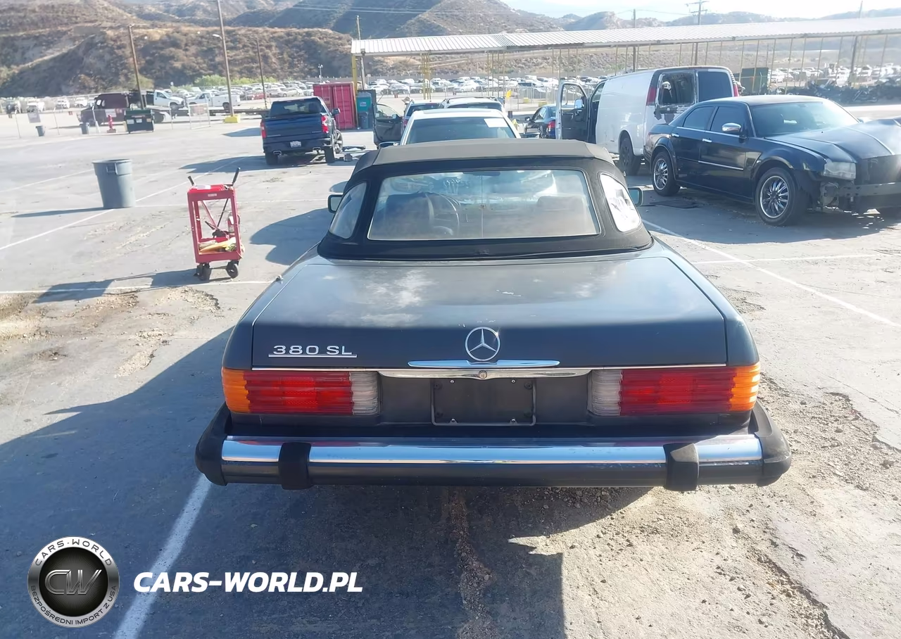1985 Mercedes-Benz 380 Sl VIN:WDBBA45C3FA034791 - 16