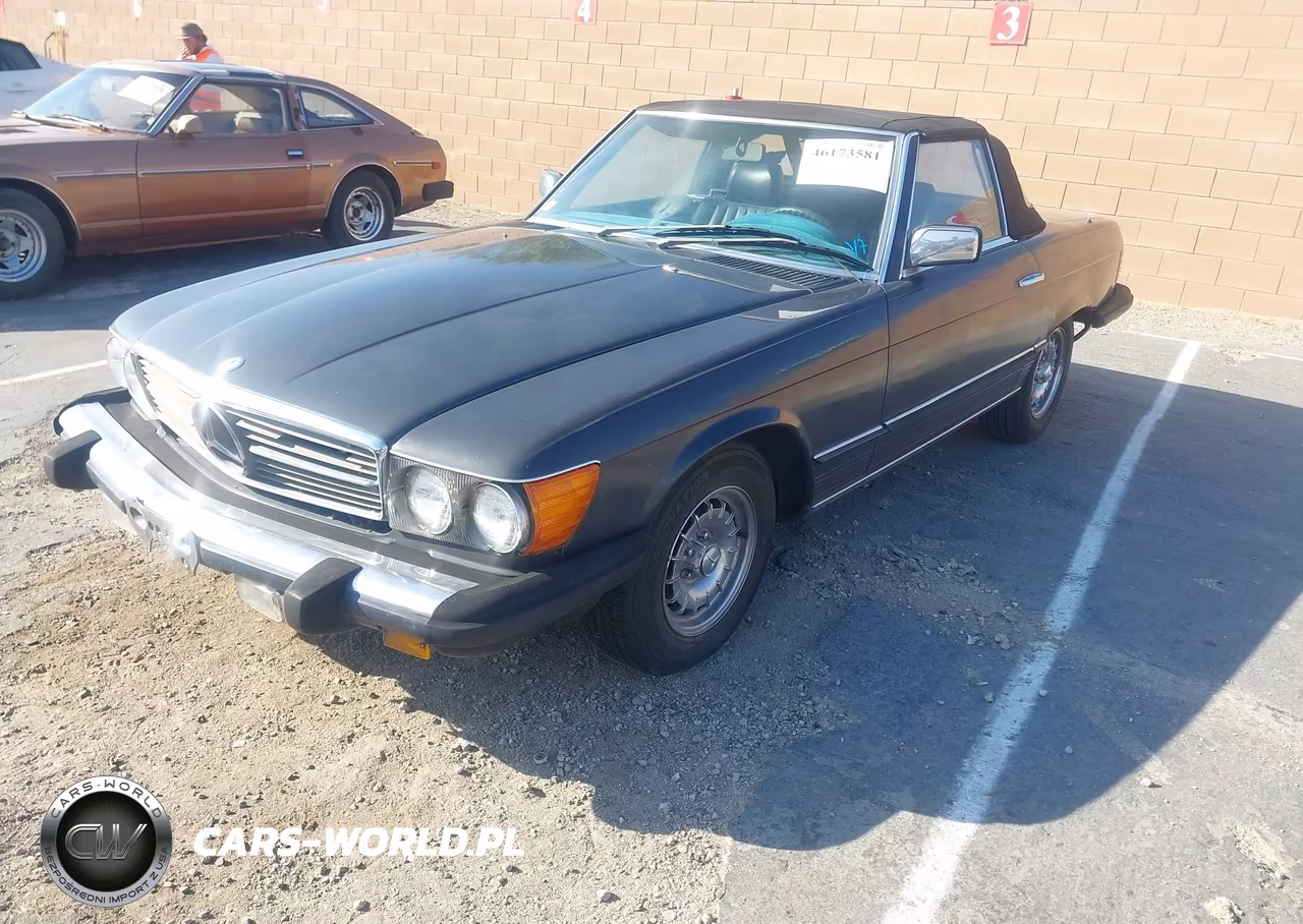 1985 Mercedes-Benz 380 Sl VIN:WDBBA45C3FA034791 - 2