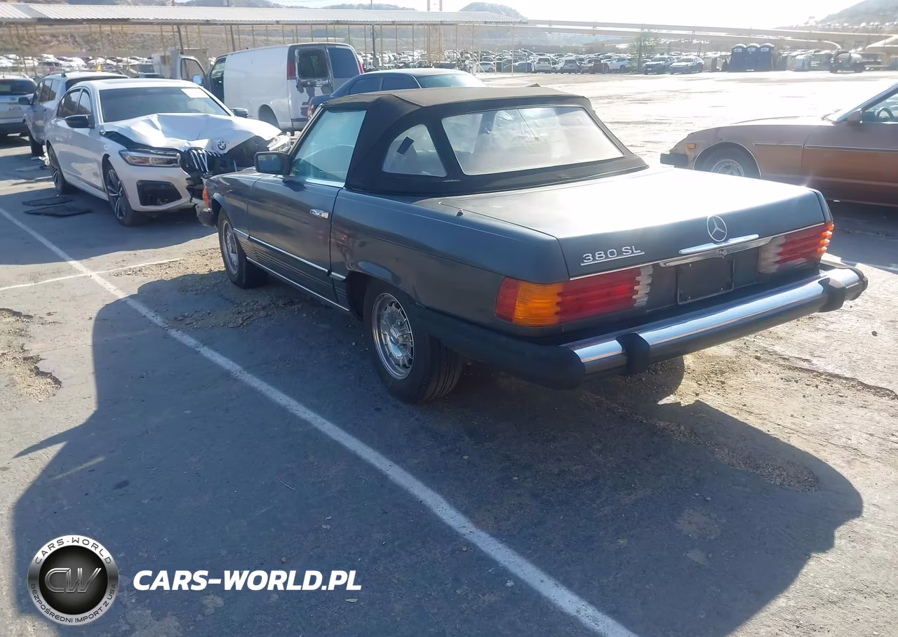 1985 Mercedes-Benz 380 Sl VIN:WDBBA45C3FA034791 - 3