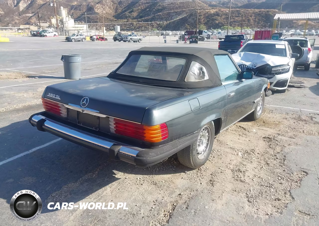 1985 Mercedes-Benz 380 Sl VIN:WDBBA45C3FA034791 - 4