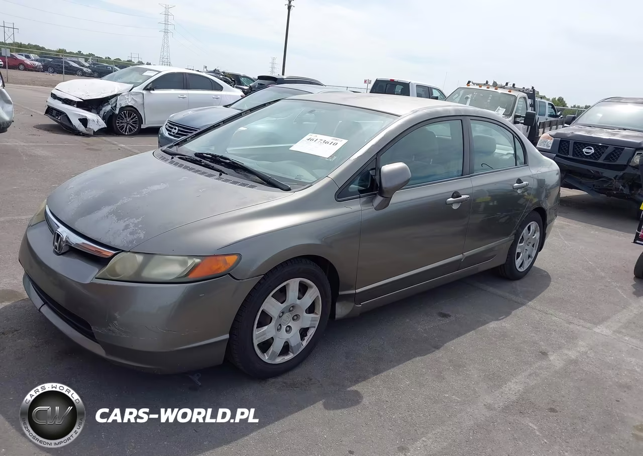 2008 Honda Civic Lx VIN:2HGFA15548H514704 - 2