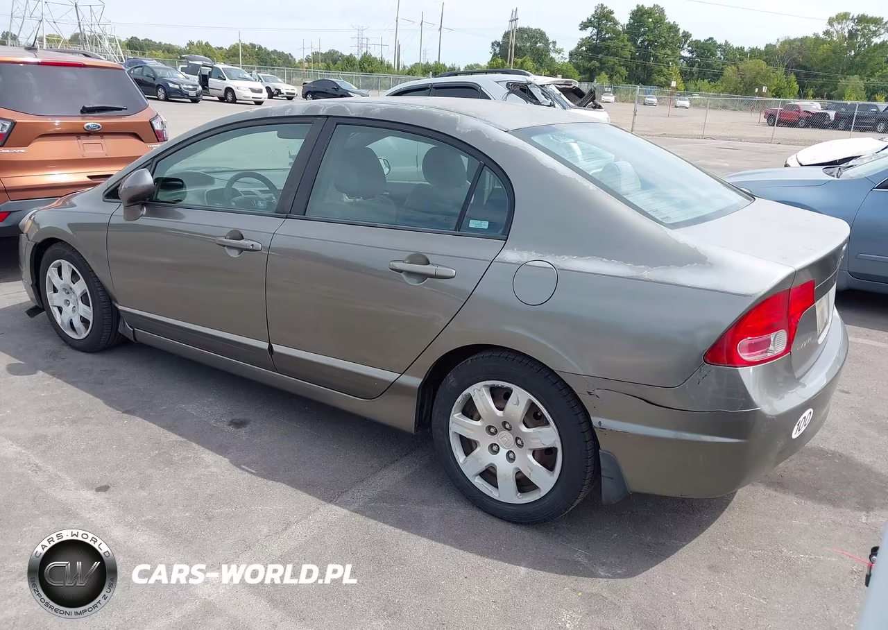 2008 Honda Civic Lx VIN:2HGFA15548H514704 - 3