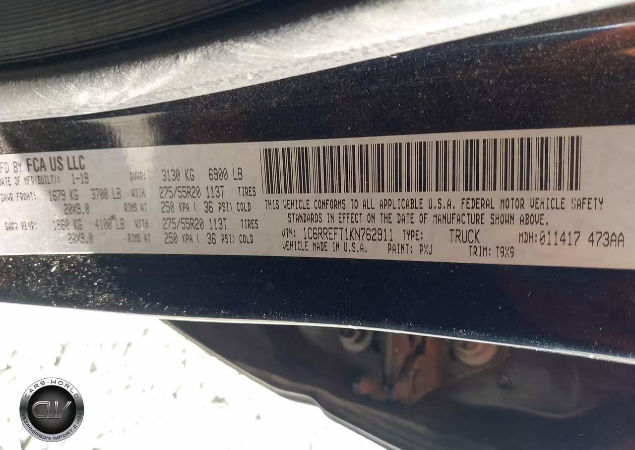 2019 Ram 1500 Big Horn-Lone Star 4X2 5'7 Box VIN:1C6RREFT1KN762911 - 9