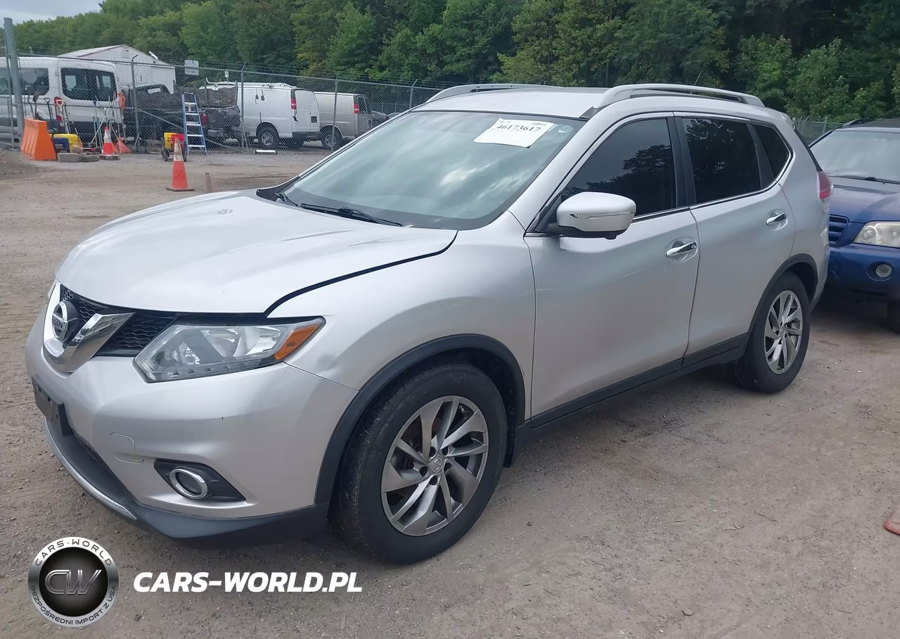 2014 Nissan Rogue Sl VIN:5N1AT2MV9EC803193 - 2