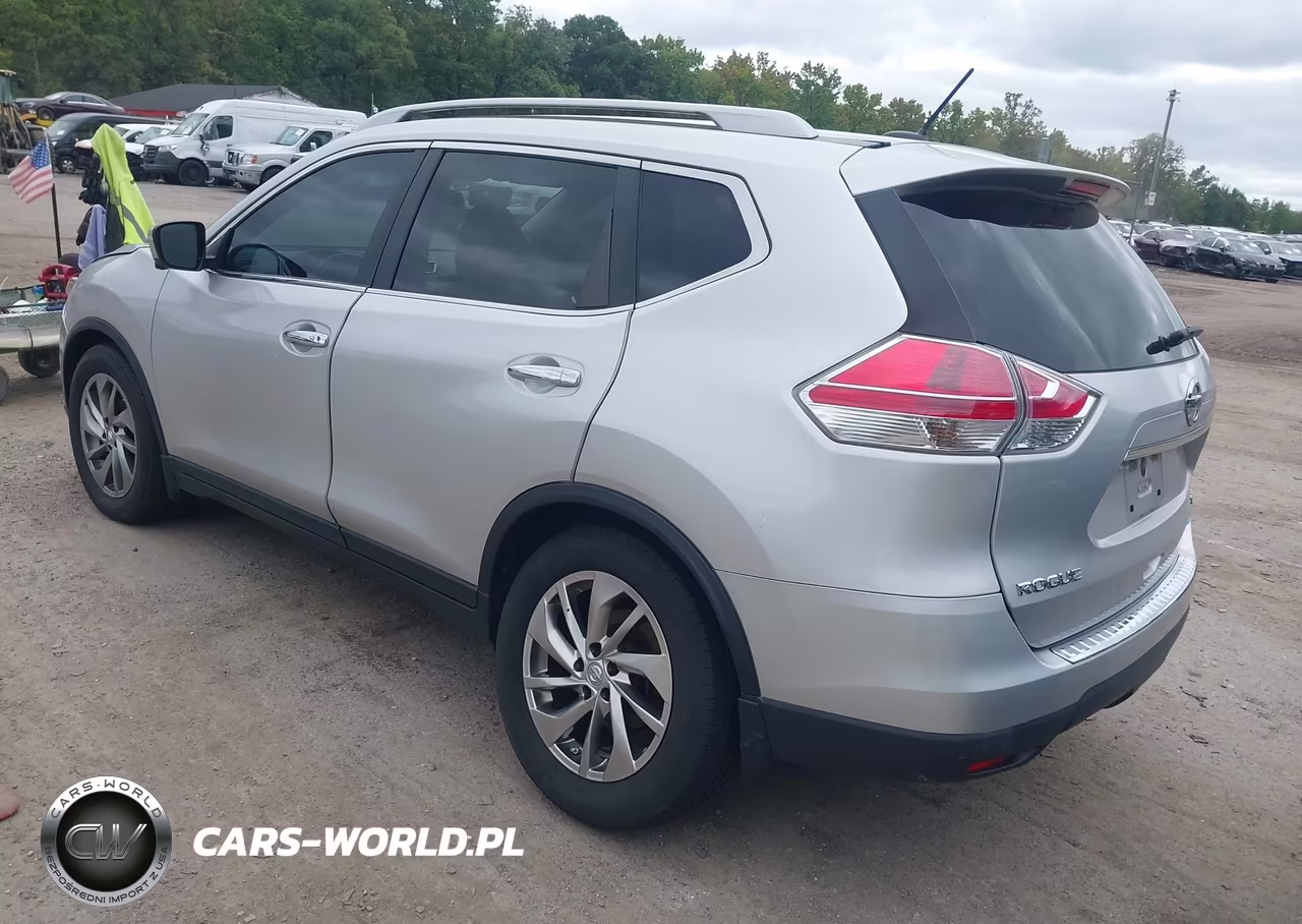 2014 Nissan Rogue Sl VIN:5N1AT2MV9EC803193 - 3