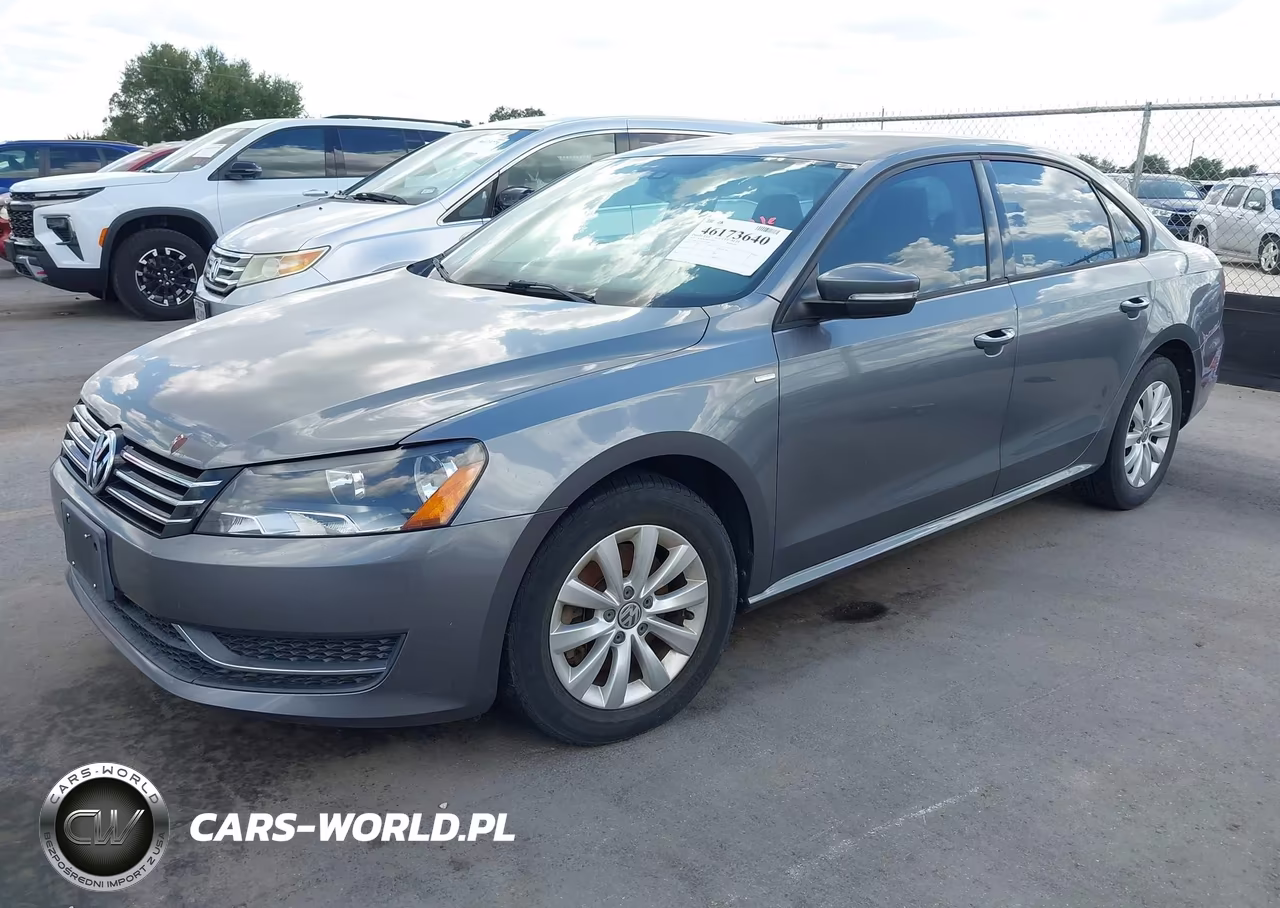 2014 Volkswagen Passat 1.8T Wolfsburg Edition VIN:1VWAT7A35EC113040 - 2