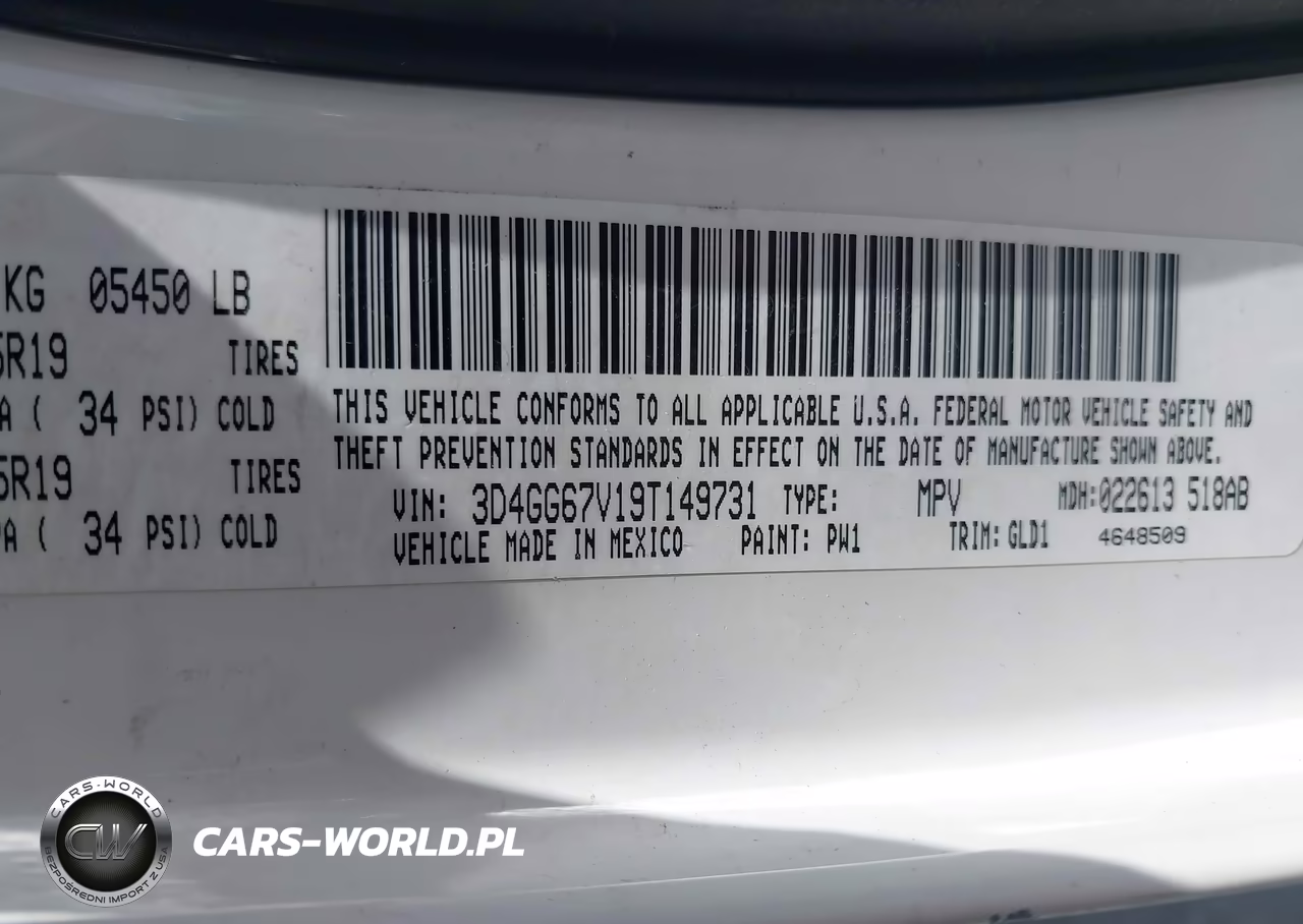 2009 Dodge Journey R-T VIN:3D4GG67V19T149731 - 9