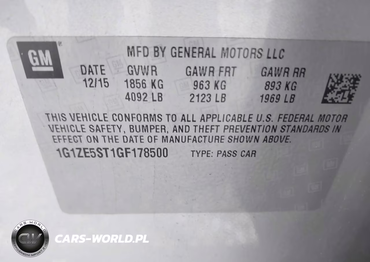 2016 Chevrolet Malibu 1Lt VIN:1G1ZE5ST1GF178500 - 9