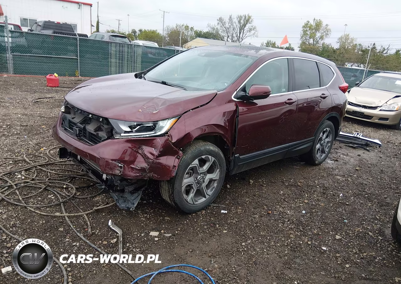 2019 Honda Cr-V Ex-L VIN:2HKRW2H81KH606215 - 2