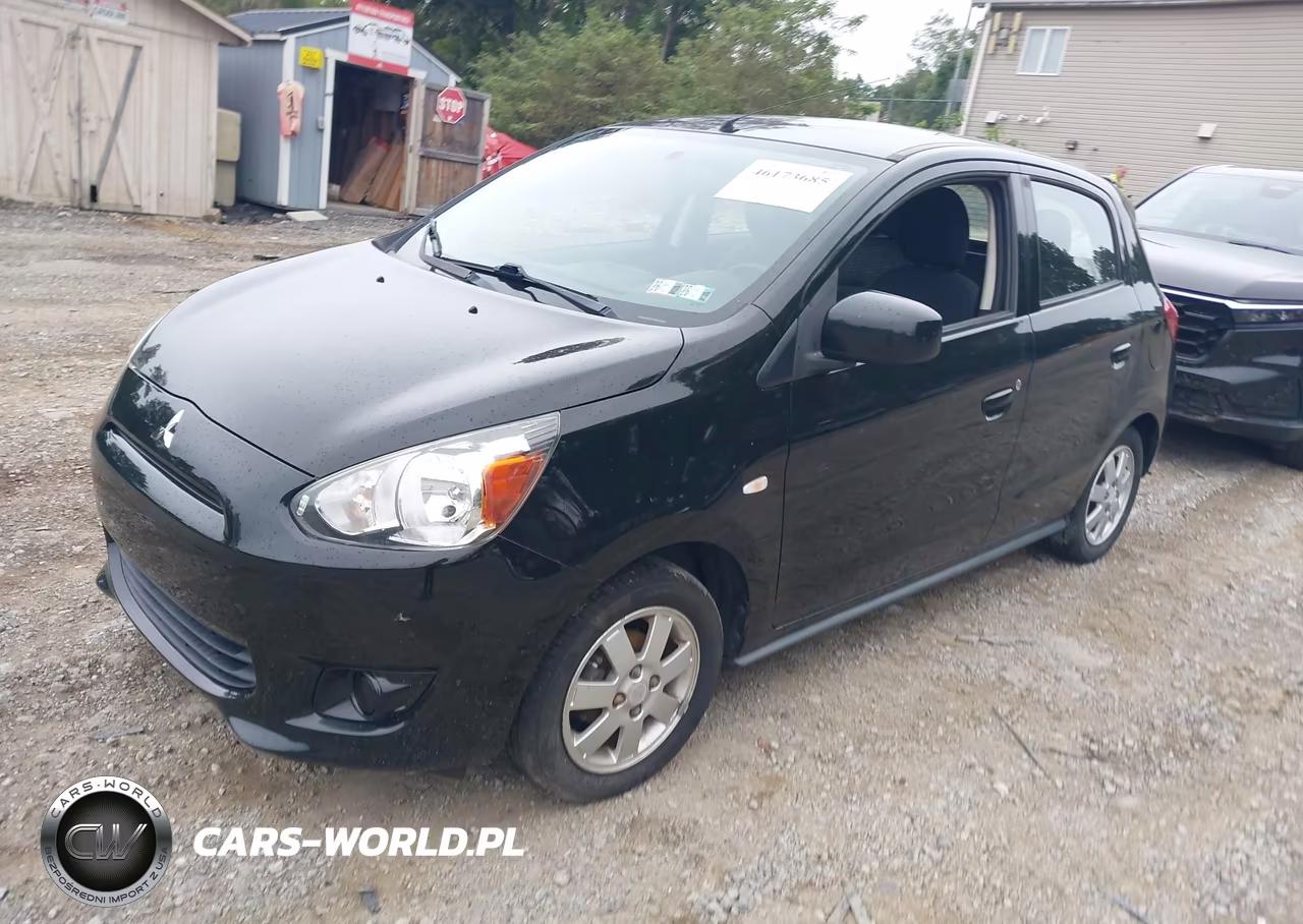 2014 Mitsubishi Mirage De VIN:ML32A3HJ3EH005970 - 2