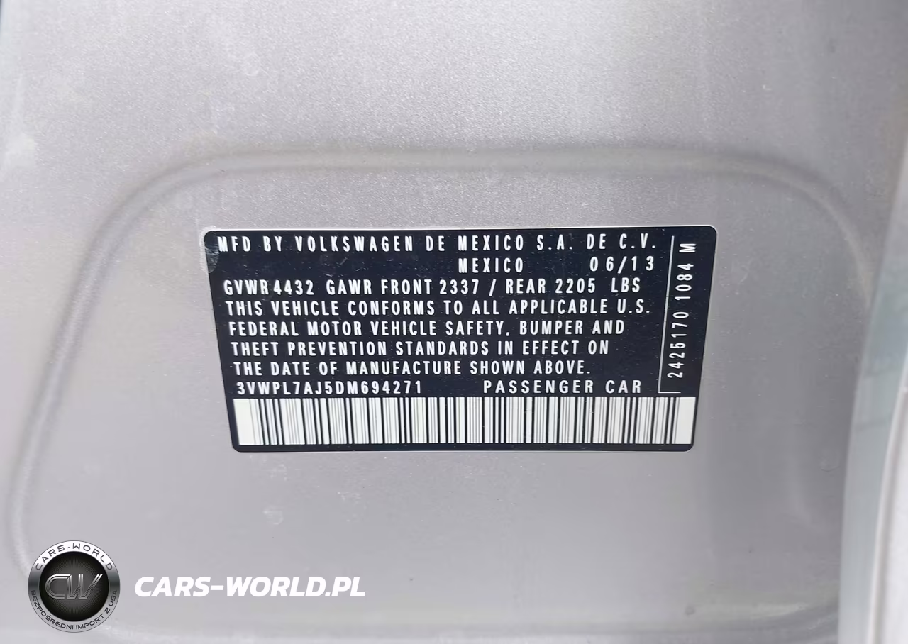 2013 Volkswagen Jetta Sportwagen 2.0L Tdi VIN:3VWPL7AJ5DM694271 - 9
