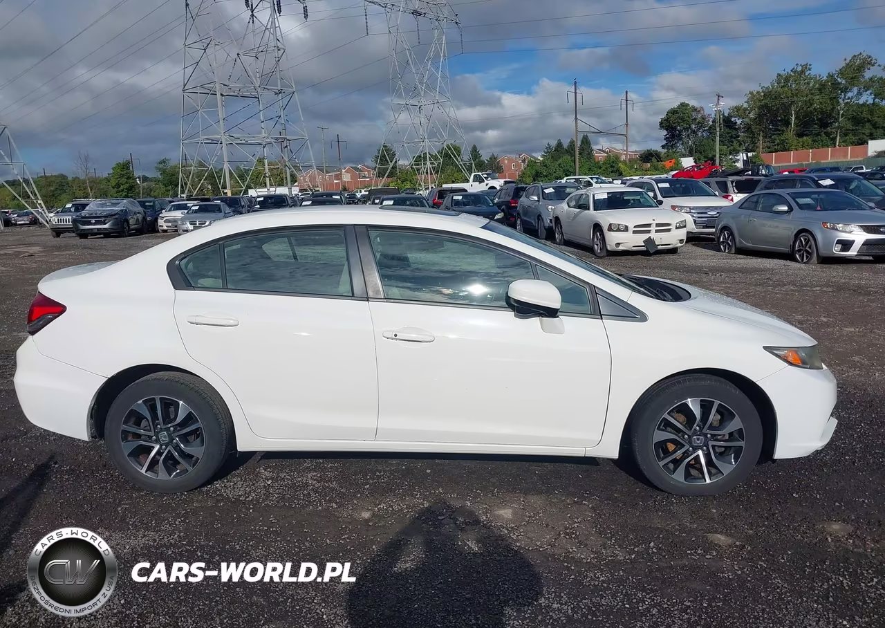 2015 Honda Civic Ex VIN:2HGFB2F81FH514720 - 14