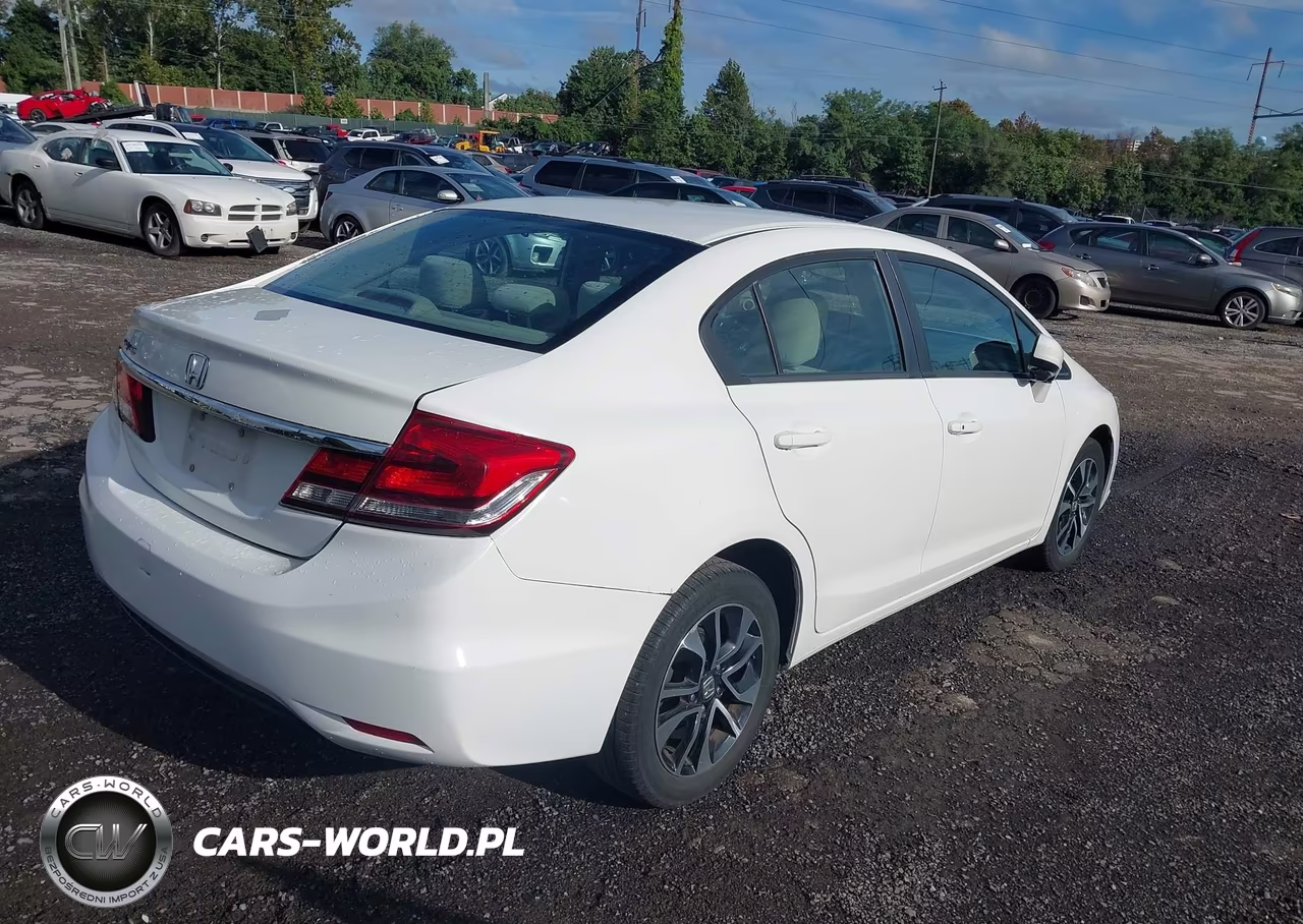 2015 Honda Civic Ex VIN:2HGFB2F81FH514720 - 4