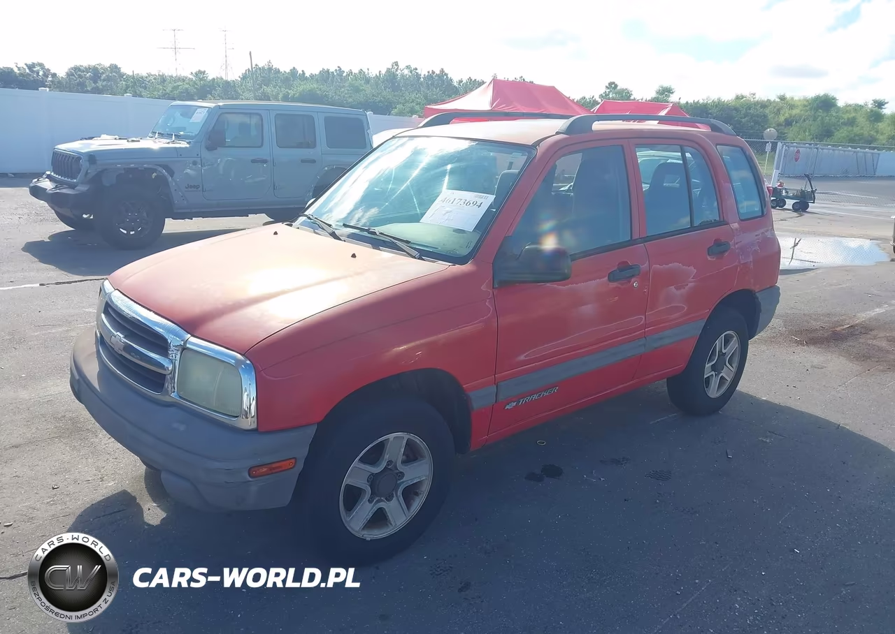 2003 Chevrolet Tracker Hard Top Base VIN:2CNBJ13C436910680 - 2