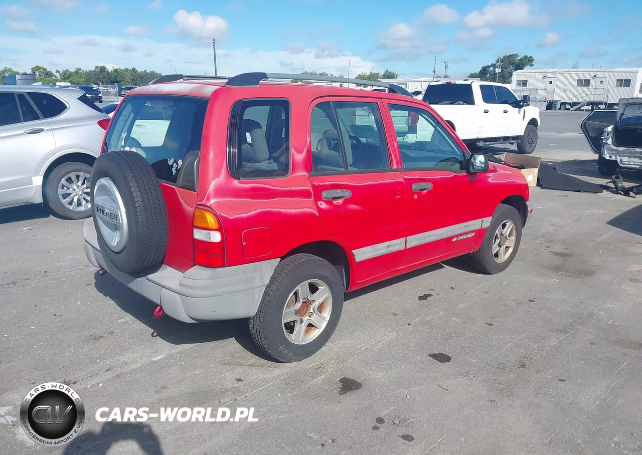 2003 Chevrolet Tracker Hard Top Base VIN:2CNBJ13C436910680 - 4