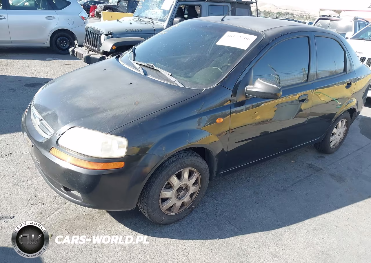 2004 Chevrolet Aveo Ls VIN:KL1TJ52634B137296 - 2