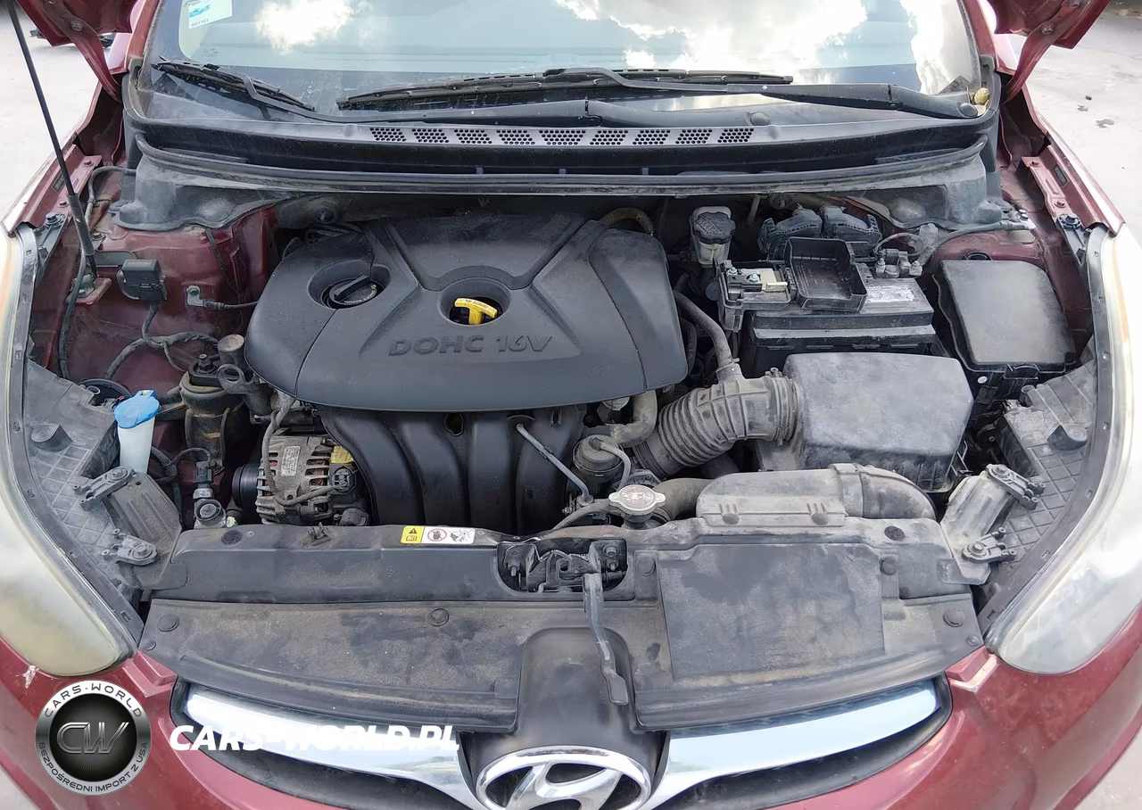 2013 Hyundai Elantra Gls VIN:5NPDH4AE4DH231407 - 10