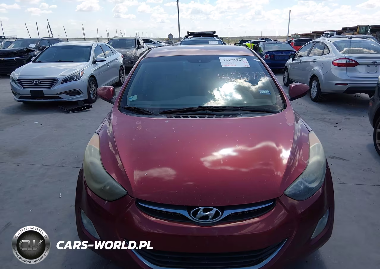 2013 Hyundai Elantra Gls VIN:5NPDH4AE4DH231407 - 6