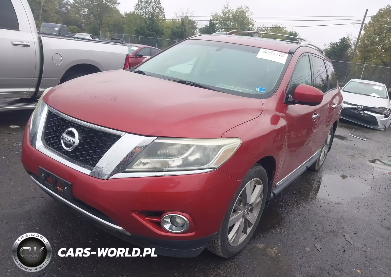 2015 Nissan Pathfinder Platinum VIN:5N1AR2MM6FC653048 - 2