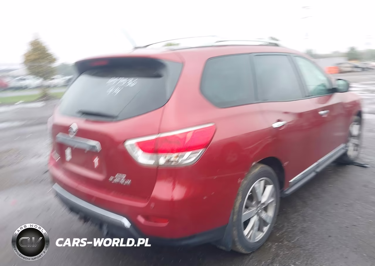 2015 Nissan Pathfinder Platinum VIN:5N1AR2MM6FC653048 - 4