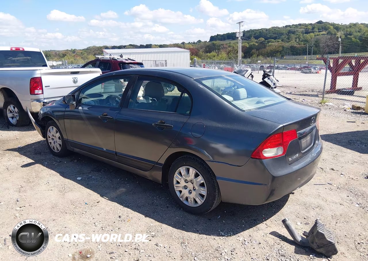 2010 Honda Civic Vp VIN:2HGFA1F38AH531511 - 3
