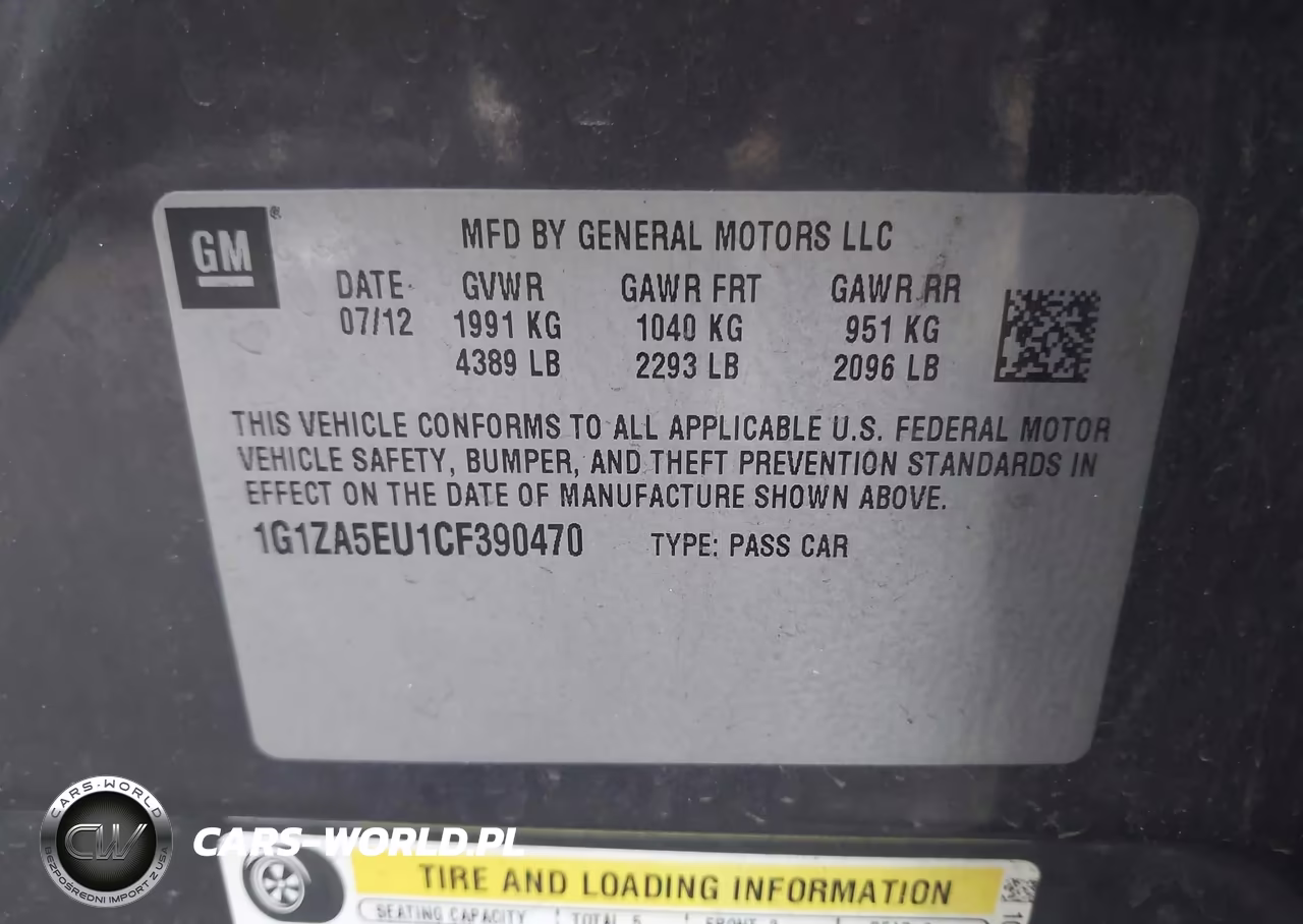 2012 Chevrolet Malibu Ls VIN:1G1ZA5EU1CF390470 - 9