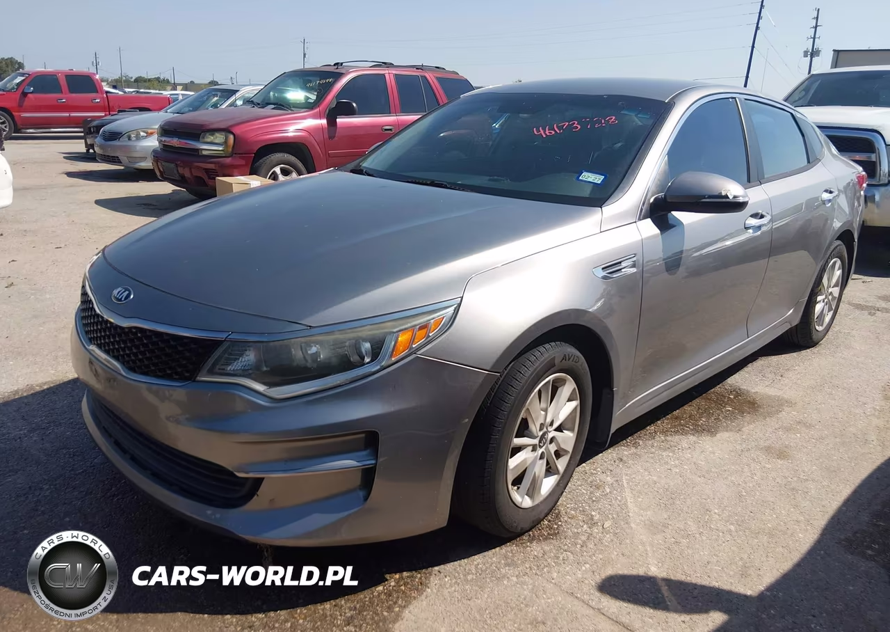 2016 Kia Optima Lx VIN:5XXGT4L30GG072828 - 2