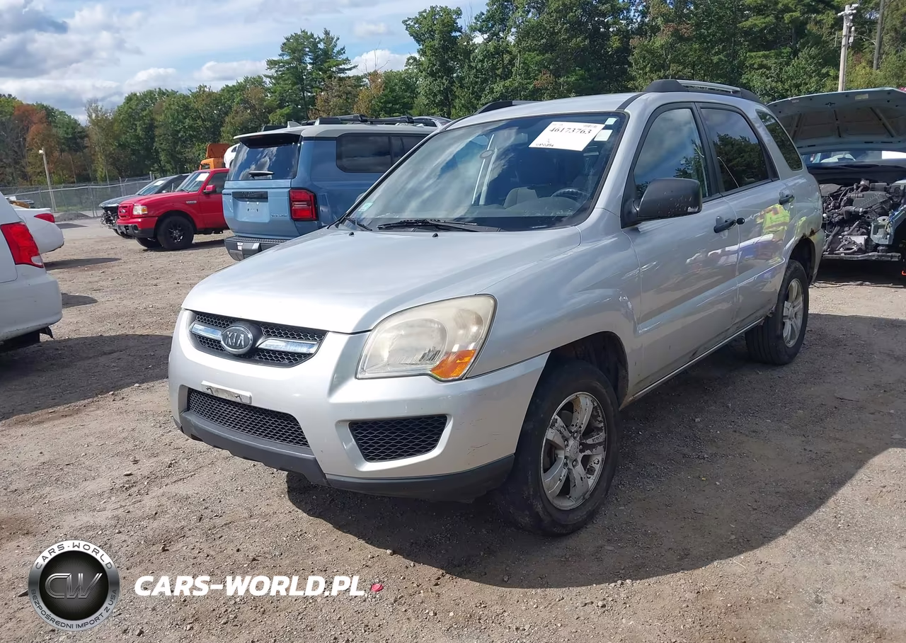 2009 Kia Sportage Lx VIN:KNDJF724597585500 - 2