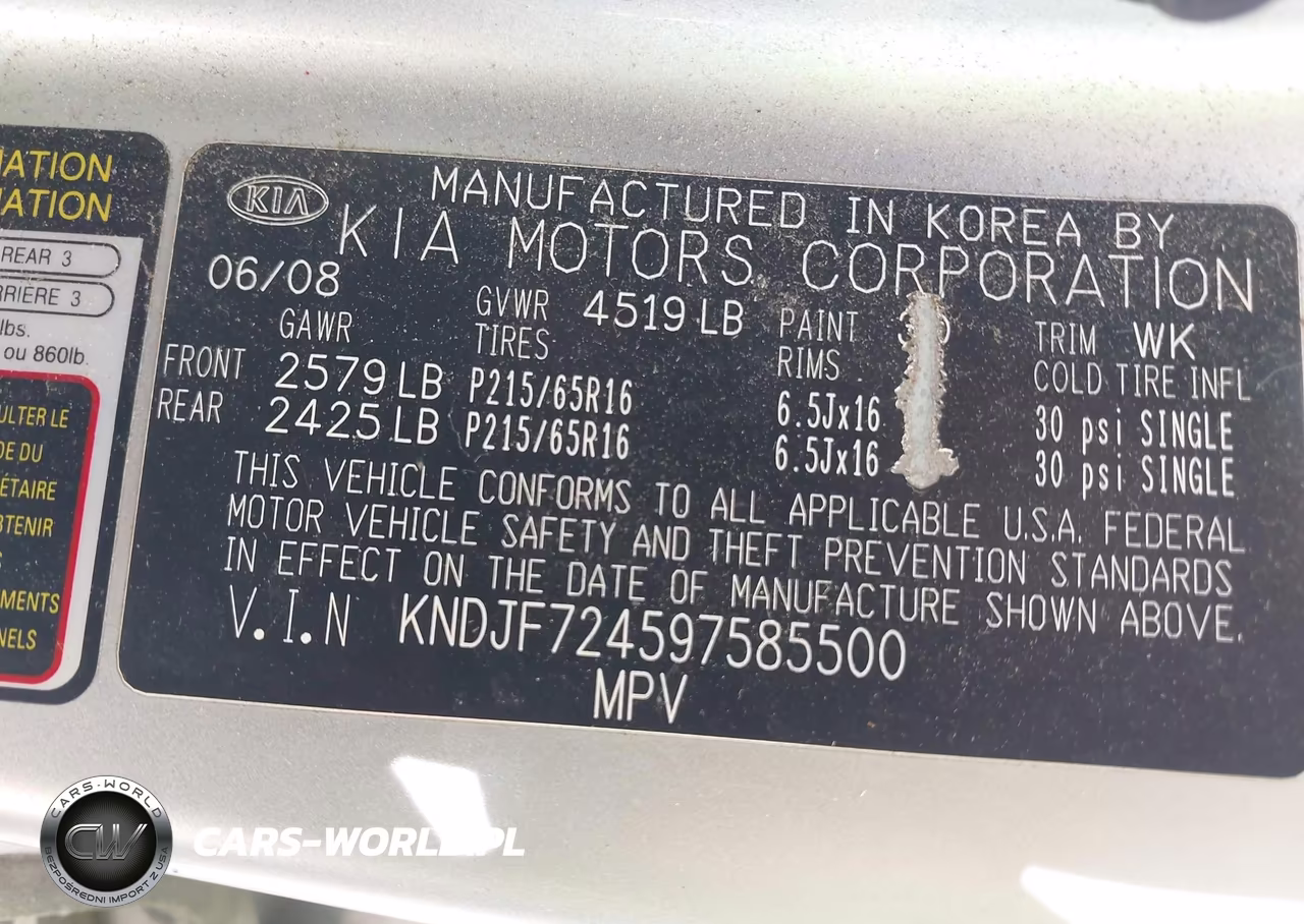 2009 Kia Sportage Lx VIN:KNDJF724597585500 - 9