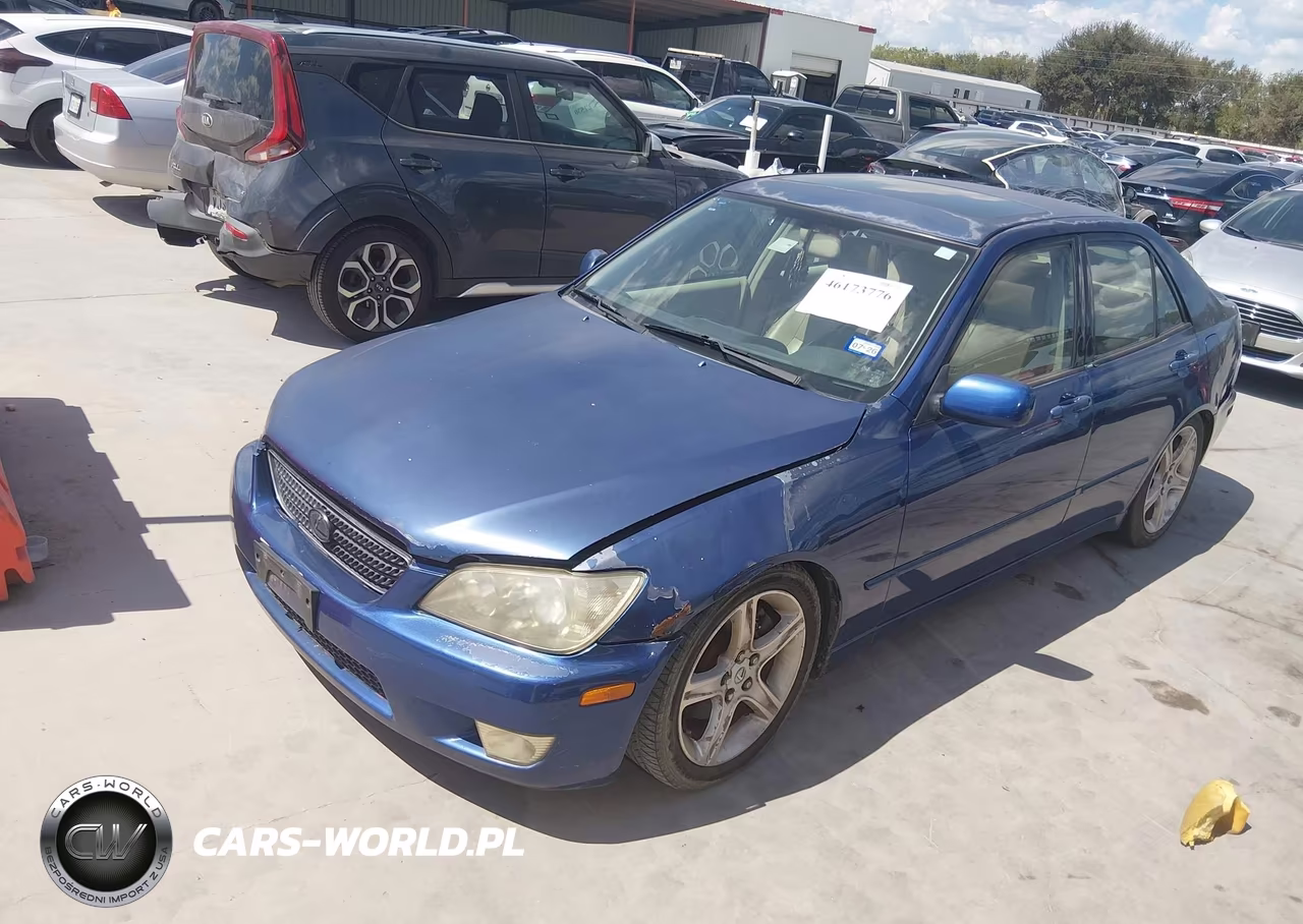 2002 Lexus Is 300 VIN:JTHBD192420051171 - 2