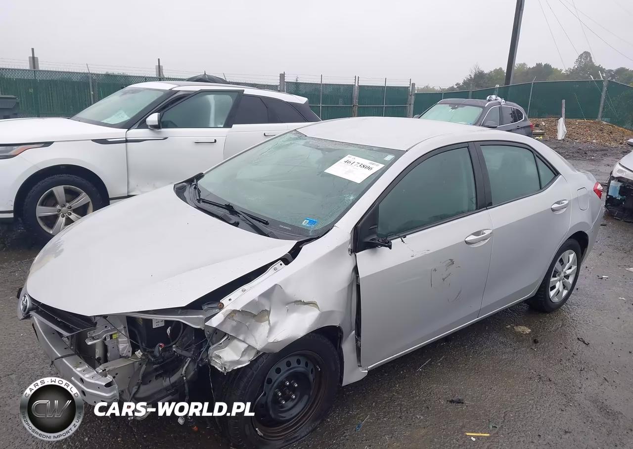 2015 Toyota Corolla Le VIN:2T1BURHEXFC243556 - 2