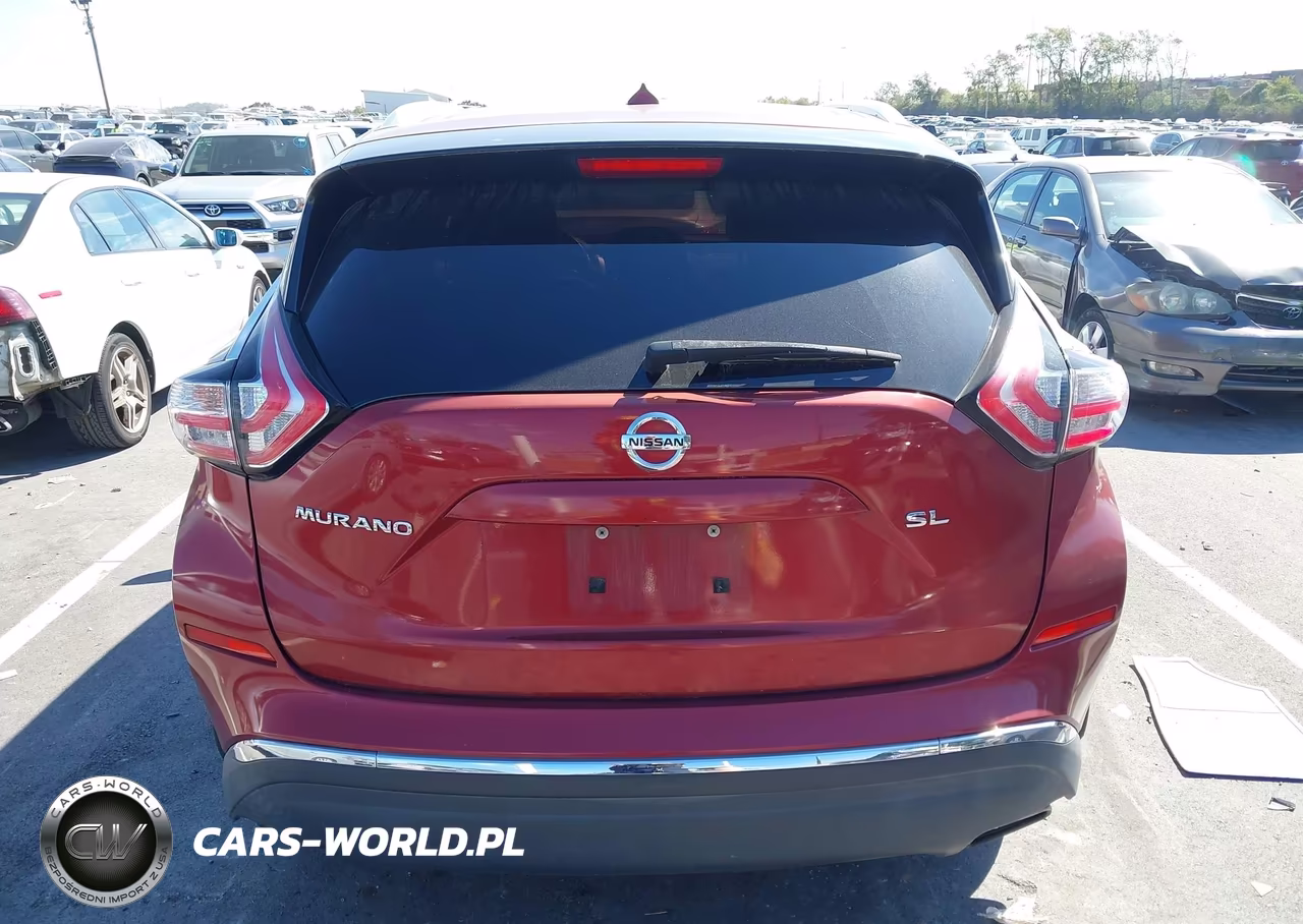 2016 Nissan Murano Sl VIN:5N1AZ2MG0GN127403 - 17